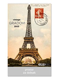 COLOR KALENDAR VINTAGE GRADOVI
