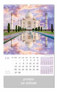 COLOR KALENDARI 2023 BISERI SVIJETA 2. MJESEC